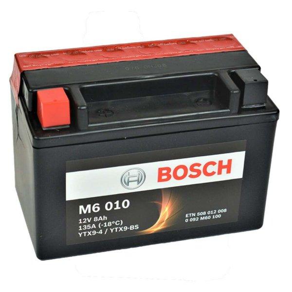 Bosch YTX9-BS 12v 8ah 135A bal AGM motor akkumulátor