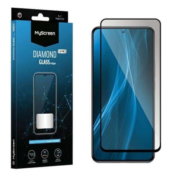 MS Diamond Glass Edge Lite FG OnePlus Nord CE 3 Lite fekete Teljes ragasztós
fólia
