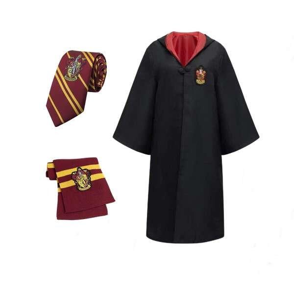 Harry Potter gyermek karneváli jelmez nyakkendővel és sállal, IdeallStore®,
5-7 éves