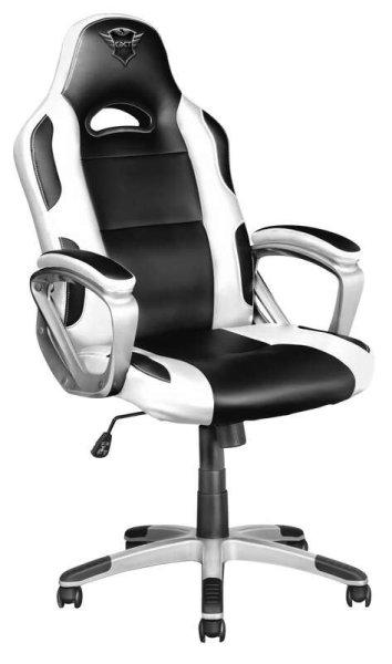 Trust Gaming GXT 705W, Max. 150 kg, 74 cm Háttámla, Műbőr, Fehér gaming
szék