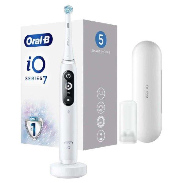 Braun Oral-B iO7 elektromos fogkefe fehér (4210201362982)