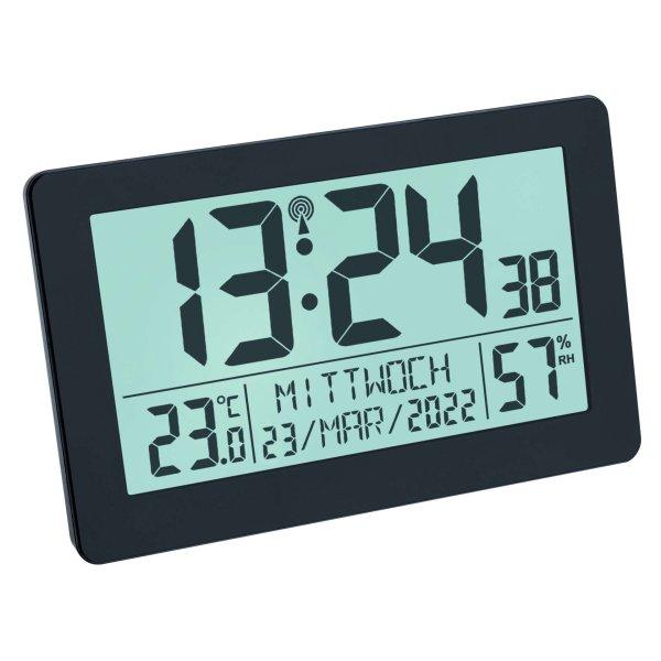 Digitális óra hőmérővel és páramérővel 60.2557.01