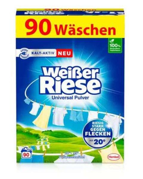 Weisser Riese UNIVERSAL mosópor 90 mosás | 4,5 kg DE