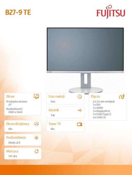 Fujitsu Displays B27-9 TE QHD 68,6 cm (27