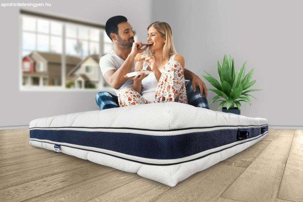 Somnart Optimax Memory 150 × 200 matrac, 18 cm vastag, poliuretán
memóriahabbal és levehető és mosható 3D huzattal, fogantyúkkal és
közepes keménységgel