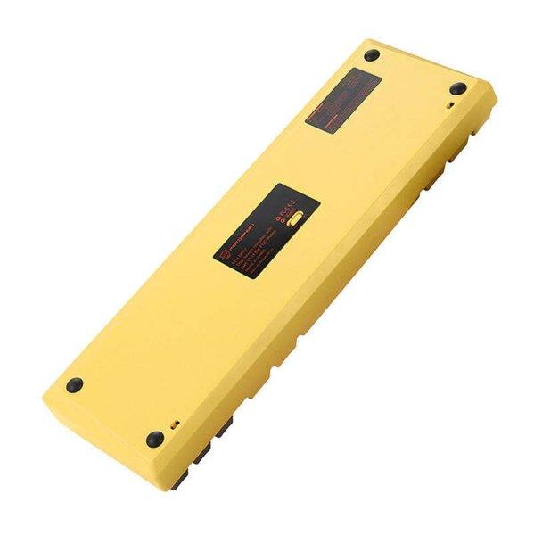 Mechanical gaming keyboard Motospeed BK67 Bluetooth (yellow)