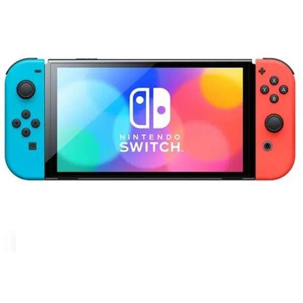 Nintendo Switch (OLED modell) Neon Kék és Neon Piros Joy-Con kontrollerrel
(NSH007)