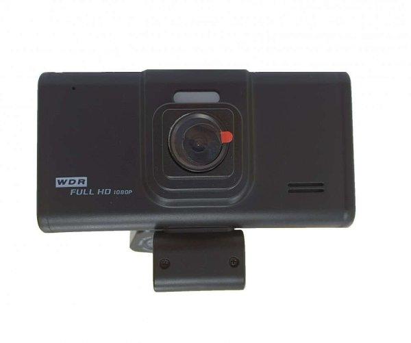 Autós Menetrögzítő Kamera T-698, Full HD, Magyar menüvel, tolató
kamerával, fekete