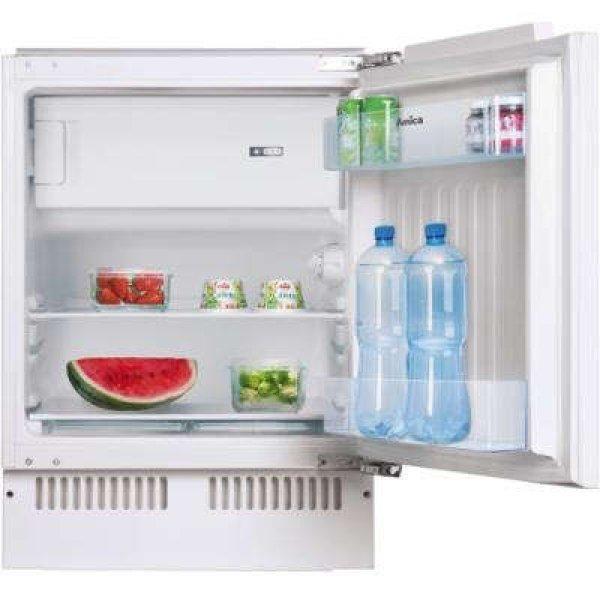 Amica UM130.3 pult alá építhető Hűtőszekrény #fehér