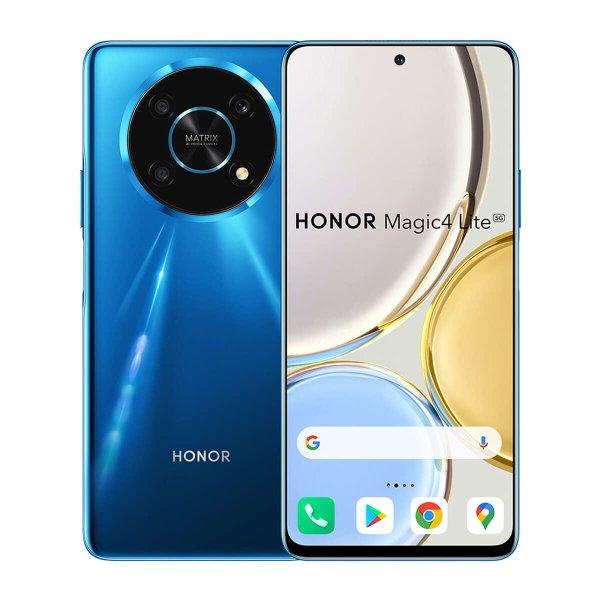 Honor Magic4 Lite 5G DS 128GB (6GB RAM) - Kék + Hydrogél fólia