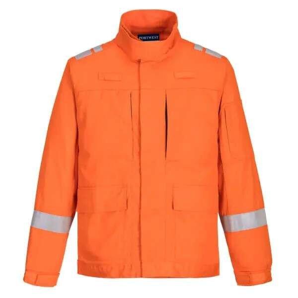 FR601 Portwest jólláthatósági Bizflame Plus Lightweight munkavédelmi kabát
Narancs L
