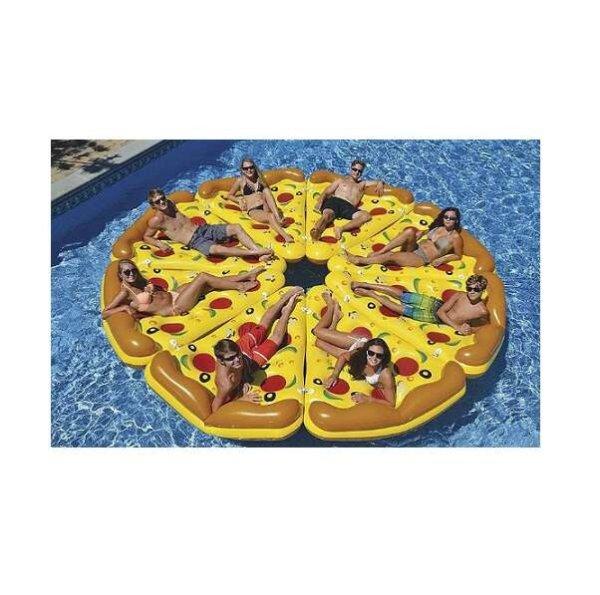 Pizzaszelet Strand matrac 183×140 cm