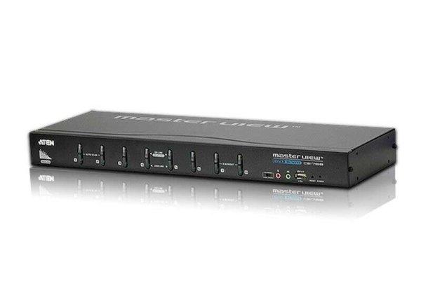 ATEN KVM Switch 2PC USB 2.0 DVI Audio (CS1768)