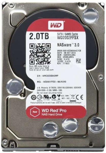 Western Digital 2TB Red Pro SATA3 3.5