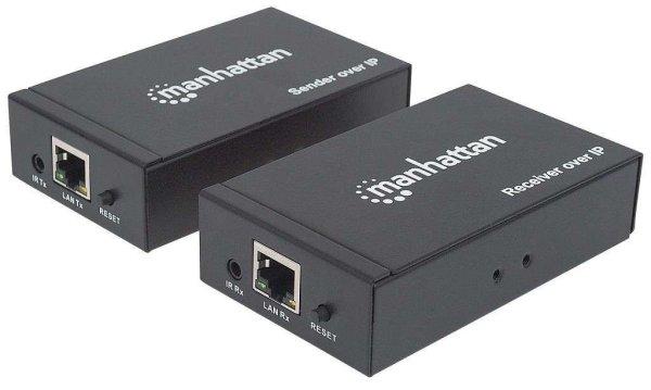 Manhattan 207959 HDMI IP Extender 120m - Fekete