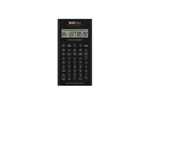 Texas Instruments BA II Plus Professional Asztali számológép