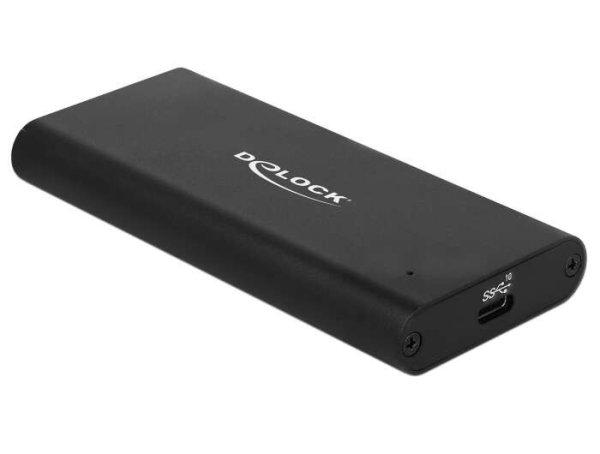Delock 42614 M.2 USB 3.1 Gen 2 USB-C Külső SSD ház - Fekete