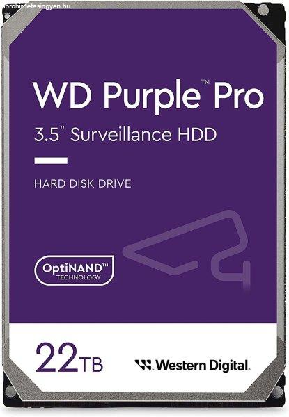 Western Digital 22TB Purple Pro SATA3 3.5
