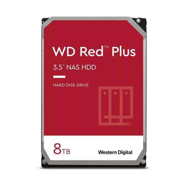 Western Digital 8TB Red Plus (128MB / 7200RPM) SATA3 3.5