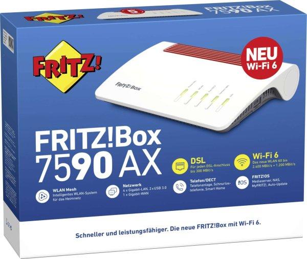 AVM Fritz!Box 7590 AX Dual-Band Gigabit Router