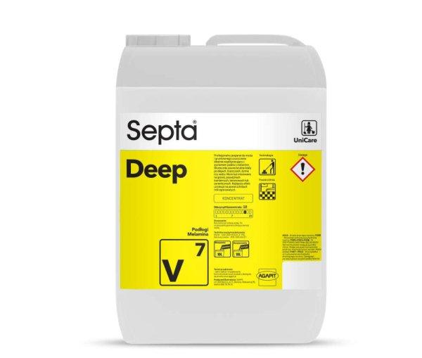 Padlótisztítószer porózus felületekhez Melamin PAD-es tisztításhoz SEPTA
DEEP V7 10L