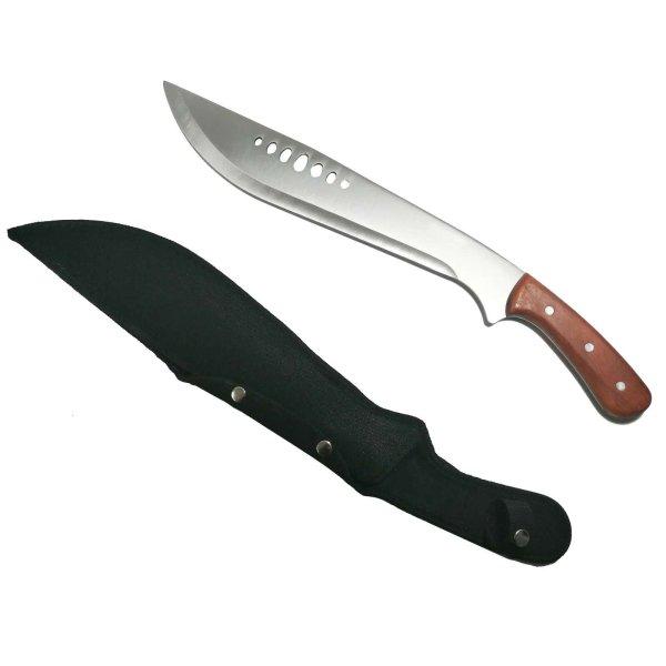 Két vadászmachetéből álló készlet IdeallStore®, Safari kora,
rozsdamentes acél, barna