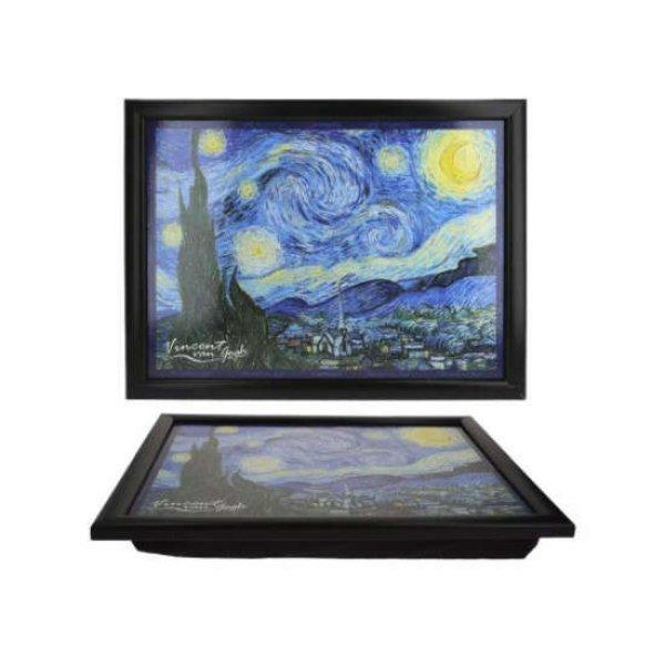 H.C.024-0011 Öltálca 30,5x40,5cm, Van Gogh:Csillagos éj