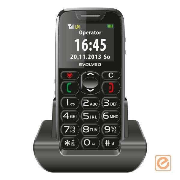 EVOLVEO Easyphone EP-500 mobiltelefon (fekete)
