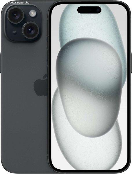 Apple iPhone 15 256GB Okostelefon - Fekete