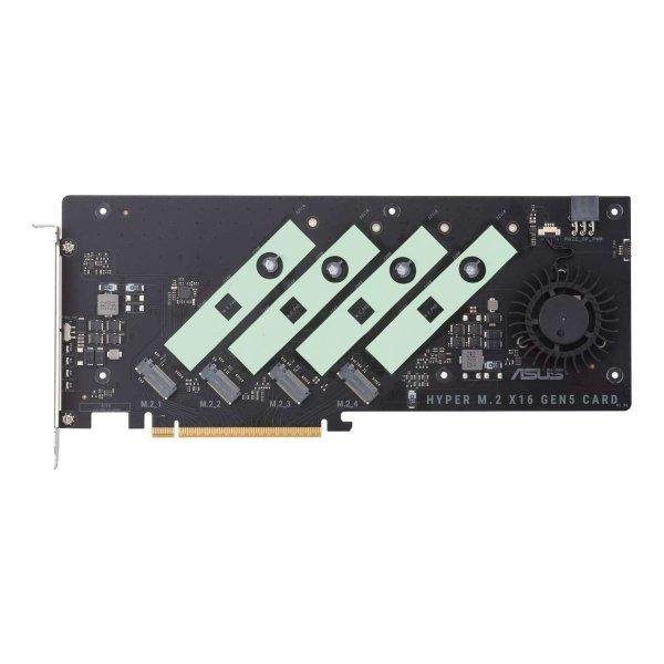 Asus Hyper M.2 x16 Gen5 PCIe SSD beépítő PCIe kártya