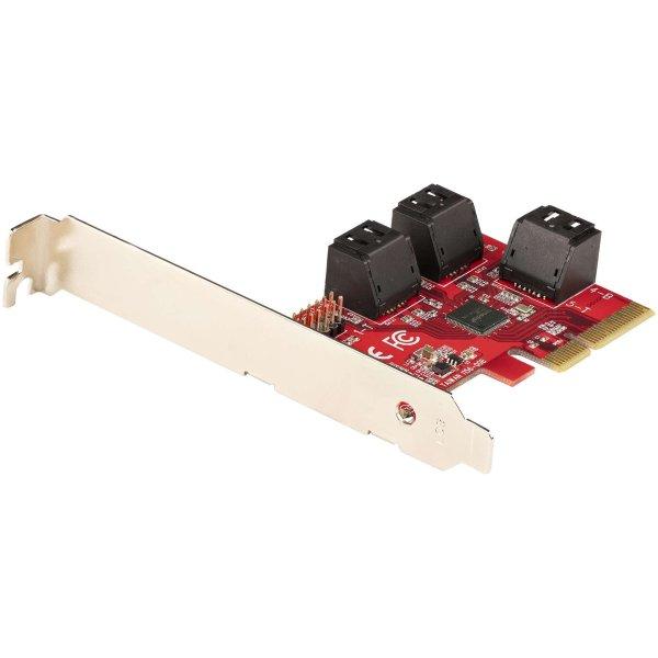 Startech 6P6G-PCIE-SATA-CARD 6x belső SATA port bővítő PCIe kártya