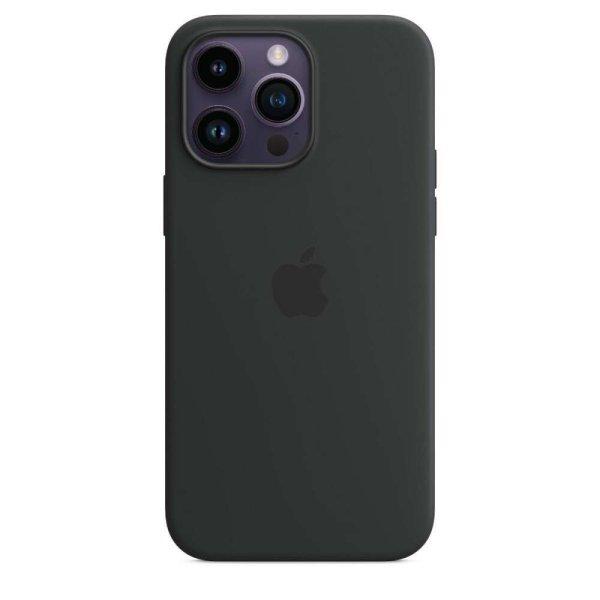 Apple iPhone14 Pro Max Szilikon Magsafe tok,Fekete