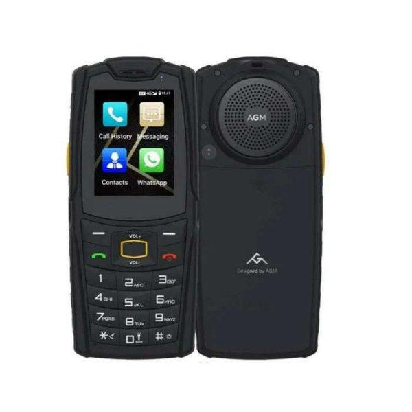 AGM M7 4G ütés- és vízálló 1+8GB IP68 érintős mobiltelefon,
kártyafüggetlen, Dual Sim, fekete