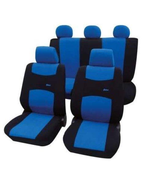 Univerzális üléshuzat készlet Petex kék-fekete