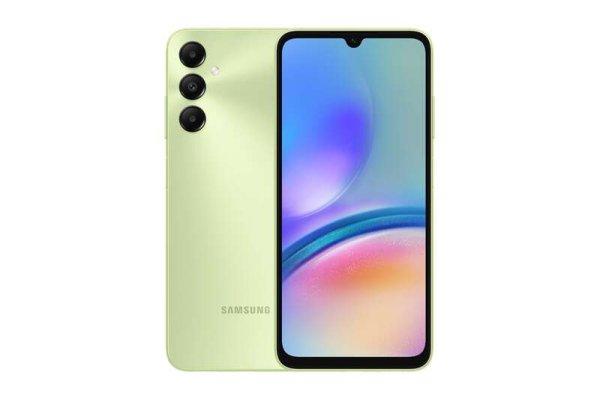 Samsung Galaxy A05s 128 GB mobiltelefon, világos zöld