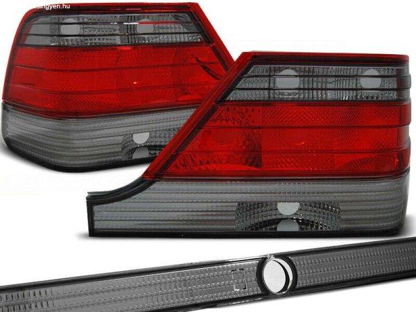 Mercedes W140 95-10.98 Piros Sötétített Hátsó Lámpa