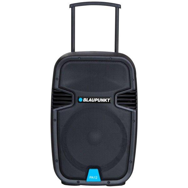 Blaupunkt PA12 hordozható Bluetooth Hangfal 650W #fekete
