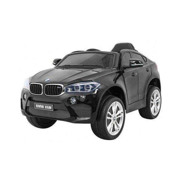 BMW X6 M licence, elektromos kisautó - fekete