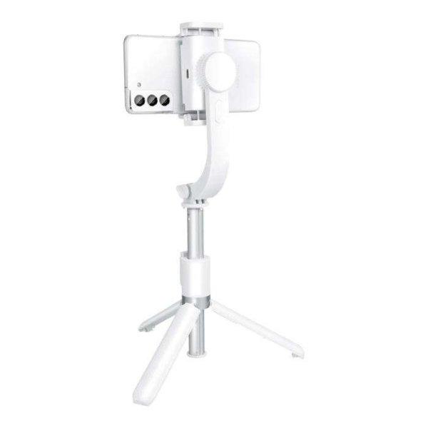 COMBO Selfie Stick állványokkal és távirányítóval Bluetooth Gimbal
Stabilizátor fekete Sstr-L08