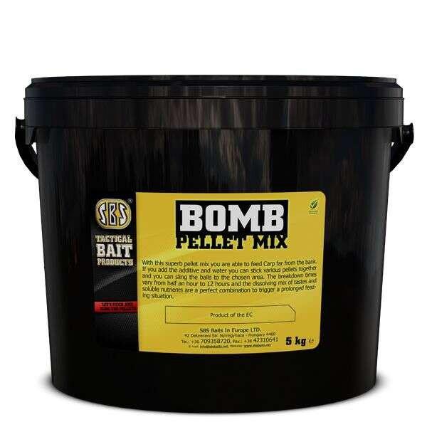 Sbs bomb pellet mix ace lobworm 5kg etető pellet
