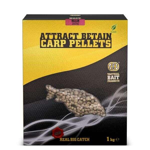 Sbs attract betain carp squid-and-octopus-and-strawberry 5kg etető pellet
