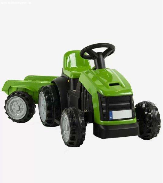 SZOMIK Elektromos Traktor Gyermekeknek TRAK-SX-1, 6V, zöld 