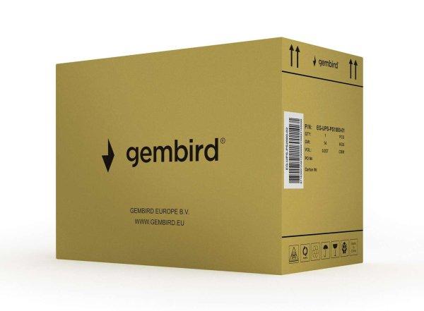 Gembird EG-UPS-PS2000-02 UPS Vonal interaktív 2 kVA 1600 W 5 AC kimenet