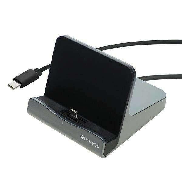4smarts VoltDock USB-C 60W Gunmetal tablet dokkolóállomás