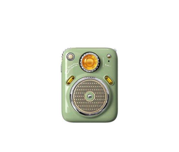 Divoom Beetles FM Bluetooth hangszóró rádióval zöld