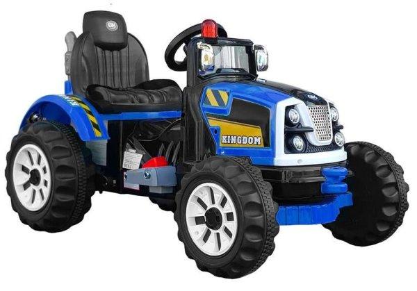 Traktor kék 12 V elektromos jármű 4695