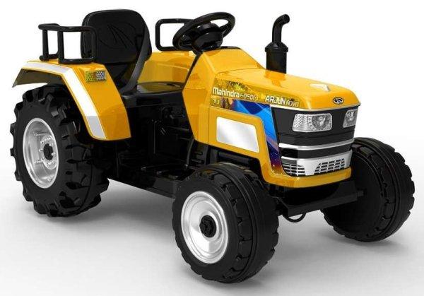 Traktor HL2788 12V Elektromos jármű  2,4GHz távirányítóval sárga 5188