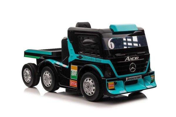 Mercedes Axor XMX622B 2 motoros 24V Elektromos kamion LCD kék 4245