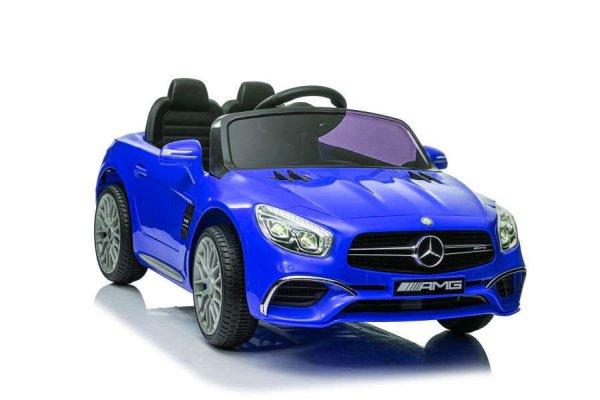 Mercedes SL65 S Kék lakkozott LCD 12V Elektromos kisautó 4264