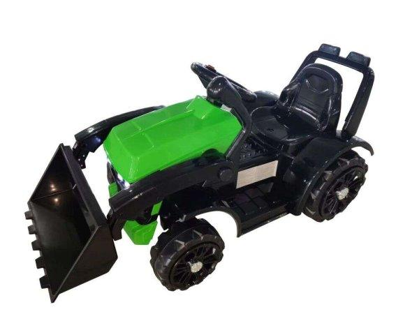 ZP1001B 6V Elektromos traktor 87 cm x 42,5 cm x 44,5 cm zöld 15140